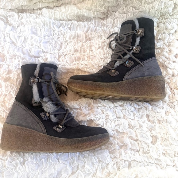 Cougar Dylan Waterproof Wedge Mid-Calf Boots Size 8 EU38.5 - Picture 7 of 10